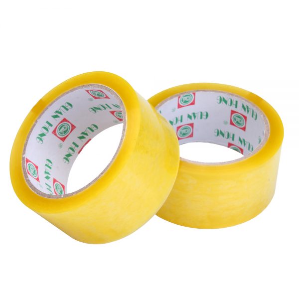 BOPP Packaging Tape with Yellow Color